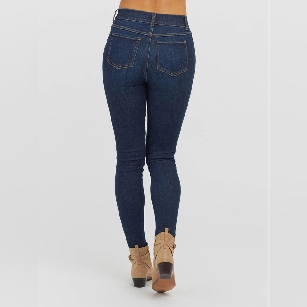 Spanx Nwot Ankle Skinny Jeggings Pull-on Jeand Sz Medium Tall